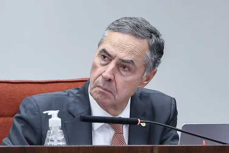 Antônio Augusto/STF Brasília (DF), 11/09/2025 - O ministro Luis Roberto Barroso durante sessão na Primeira Turma do Supremo Tribunal Federal (STF), que realiza o quinto dia de julgamento dos réus do Núcleo 1 da trama golpista, formado pelo ex-presidente Jair Bolsonaro e mais sete aliados. Foto: Antônio Augusto/STF
