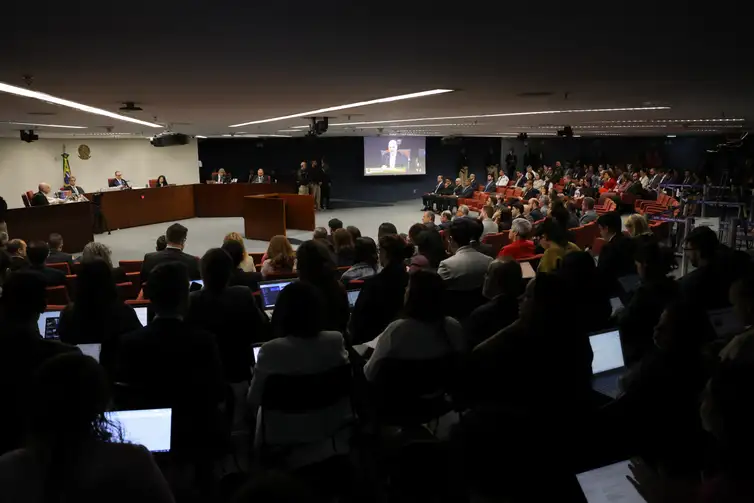 Fabio Rodrigues-Pozzebom/ Agência Brasil Brasília (DF) 09/09/2025 - O Supremo Tribunal Federal (STF) retoma o julgamento dos réus do Núcleo 1 da trama golpista Foto: Fabio Rodrigues-Pozzebom/ Agência Brasil