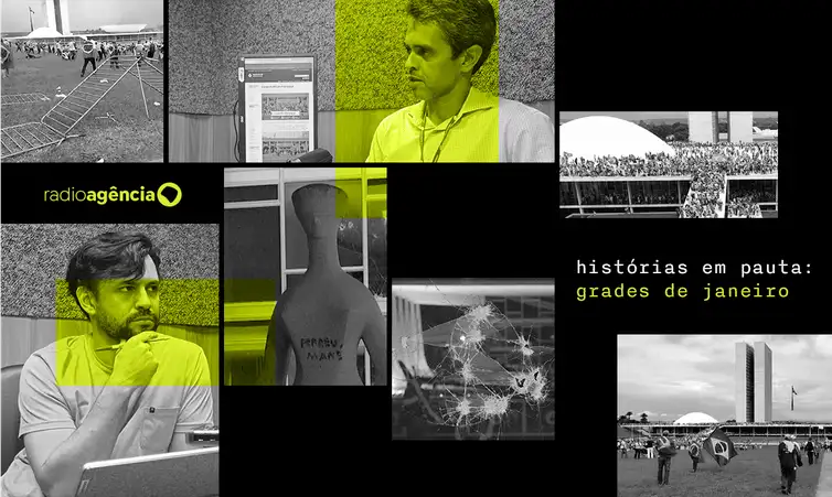 Histórias em Pauta: grades de janeiro, 8 de janeiro, atos golpistas