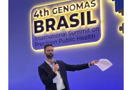 27/02/2026 - Dia Mundial das Doenças Raras - Evandro Lupatini, coordenador-geral de Ações Estratégicas em Pesquisa do Ministério da Saúde. Foto: Ministério da Saúde/Divulgação