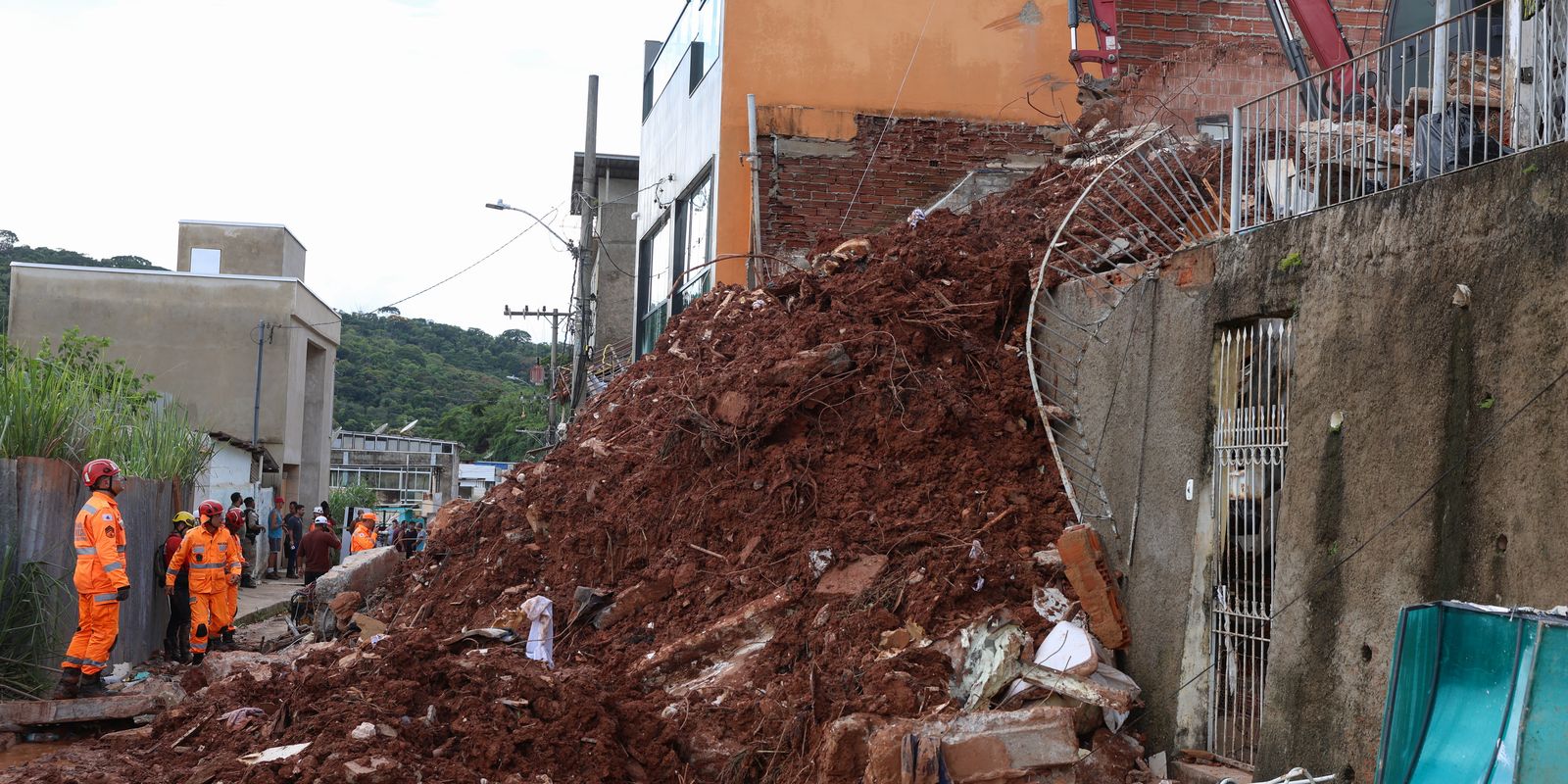 Zona da Mata Mineira tem alerta de grande perigo para chuvas até sexta
