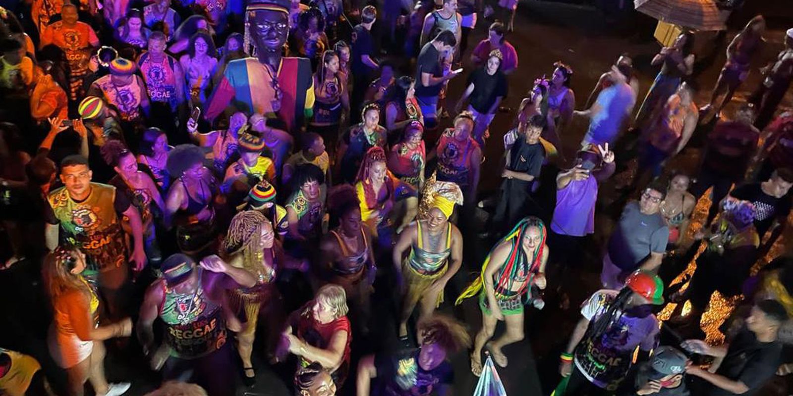 Carnaval: Bloco do Reggae celebra Bob Marley e Jimmy Cliff em São Luís