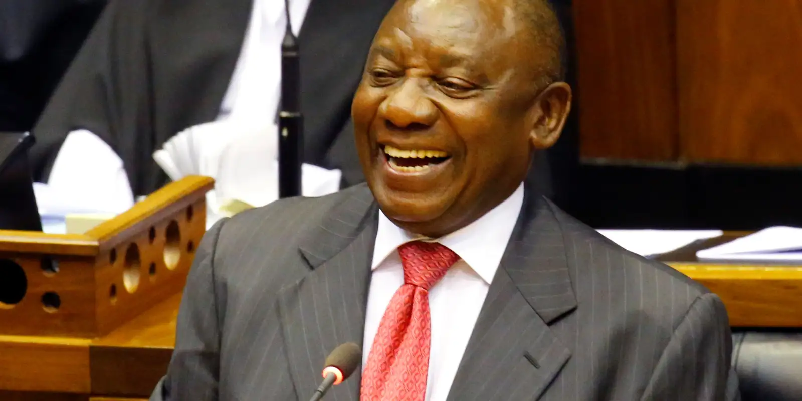 Lula recebe Cyril Ramaphosa, presidente da África do Sul, em Brasília