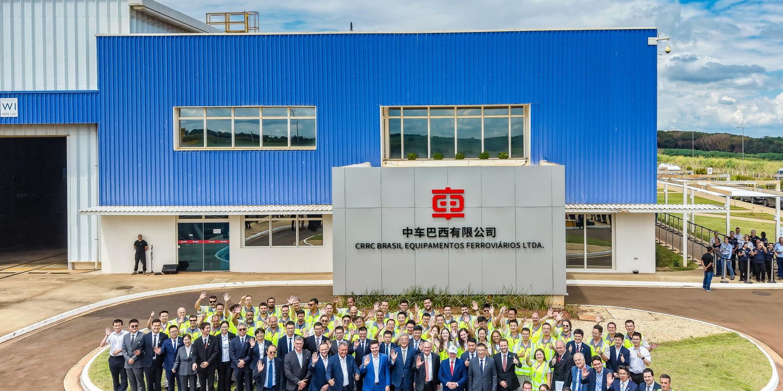 Empresa chinesa CRRC vai fabricar trens no Brasil