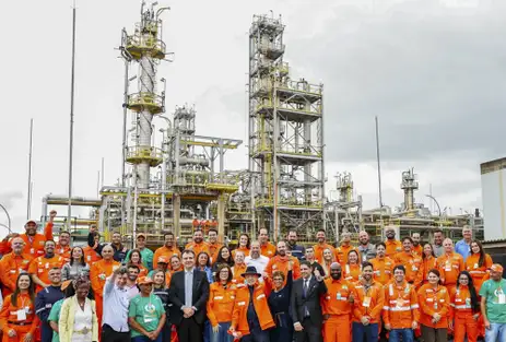 Ricardo Stuckert/PR Betim (MG), 20/03/2026 - Presidente da República, Luiz Inácio Lula da Silva, durante visita às instalações da Regap, no Distrito Industrial Paulo Camilo Sul. Foto: Ricardo Stuckert/PR