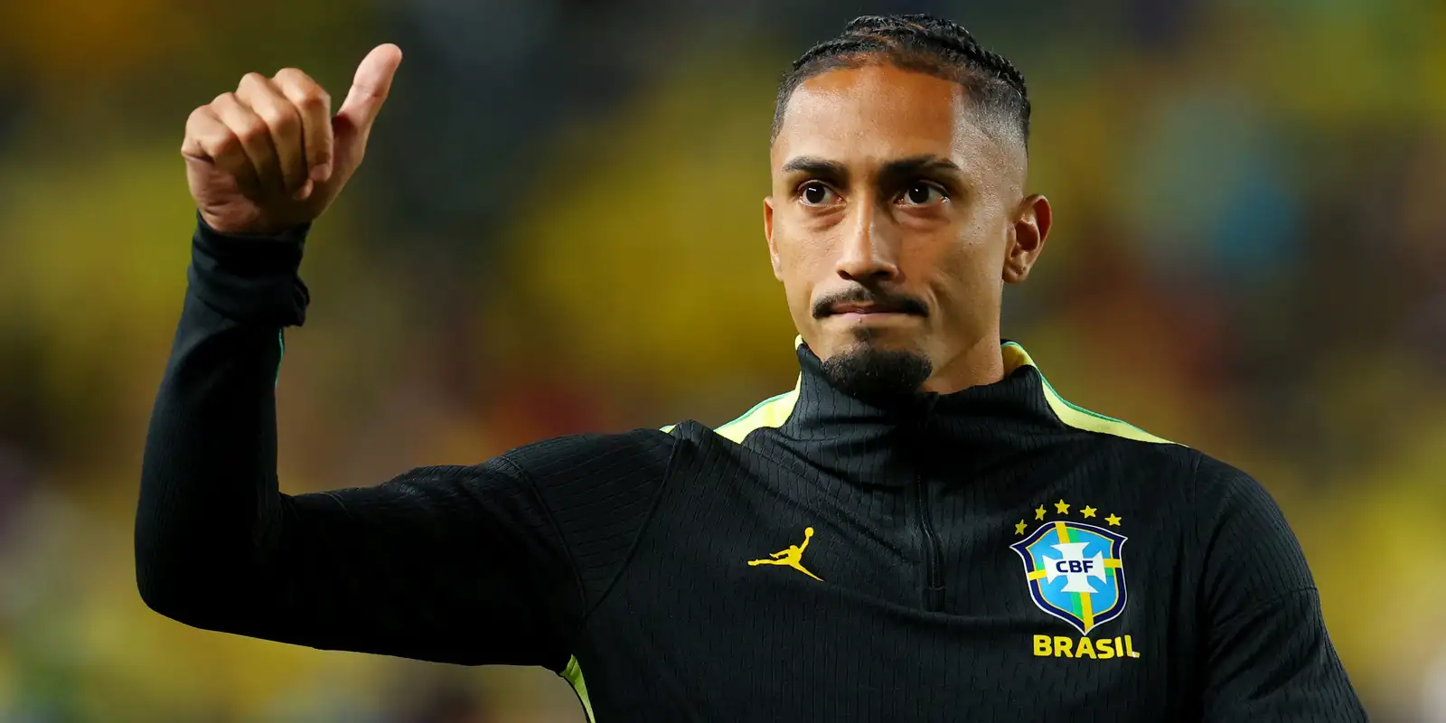 Dúvida sobre substituto de Raphinha na Seleção permanece