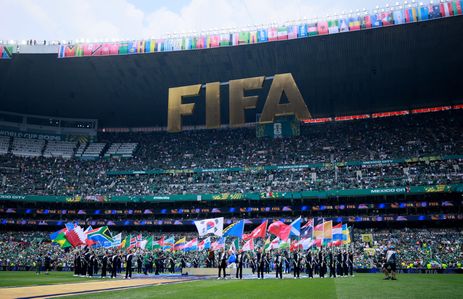 Soccer Football - FIFA World Cup 2026 - Group A - Mexico v South Africa - Estadio Azteca, Mexico City, Mexico - June 11, 2026
General view inside the stadium before the match REUTERS/Eloisa Sanchez