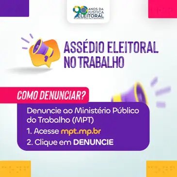 Assédio eleitoral no trabalho
